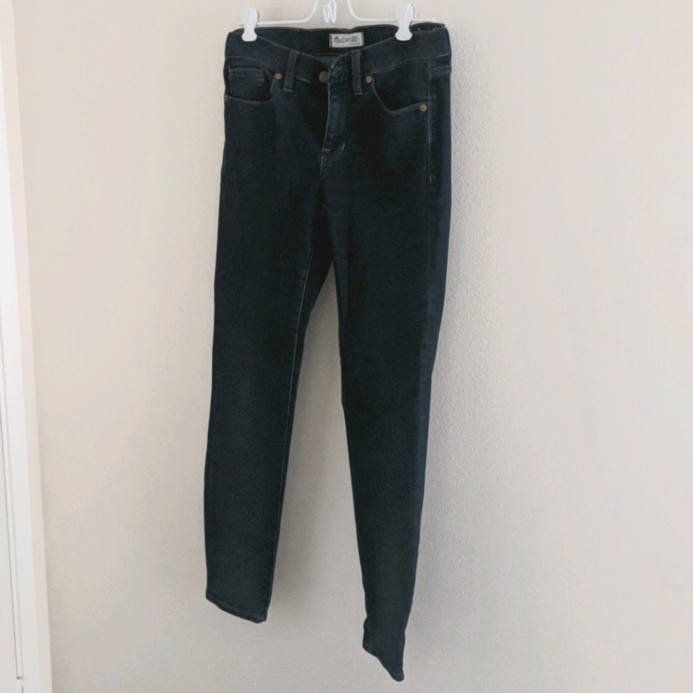 Madewell Dark Wash Skinny Skinny jeans